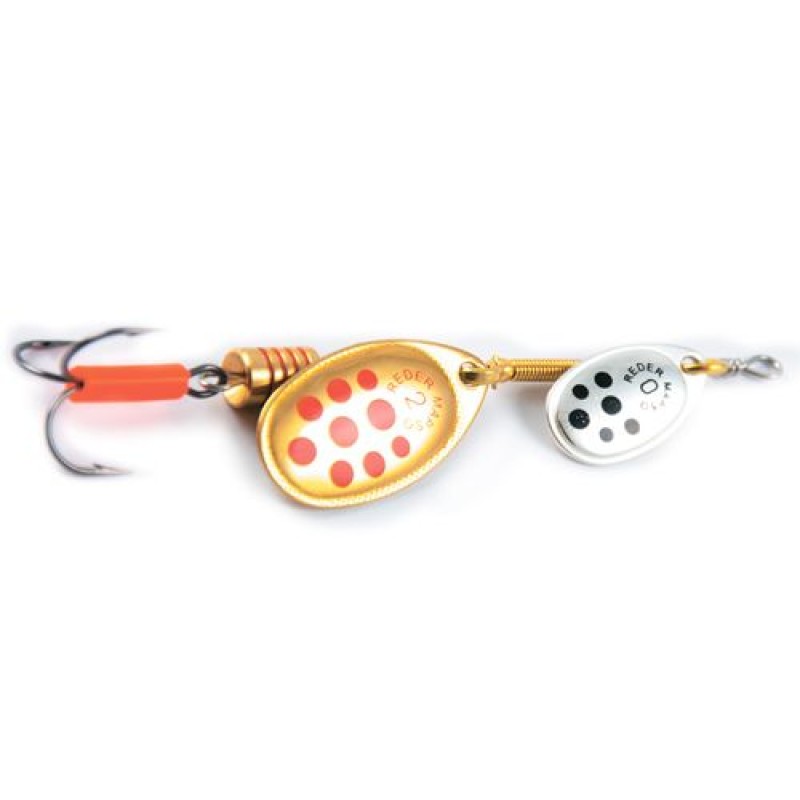 Блесна вращ. Lukris REDER Tandem, 0, PN / 2 OR