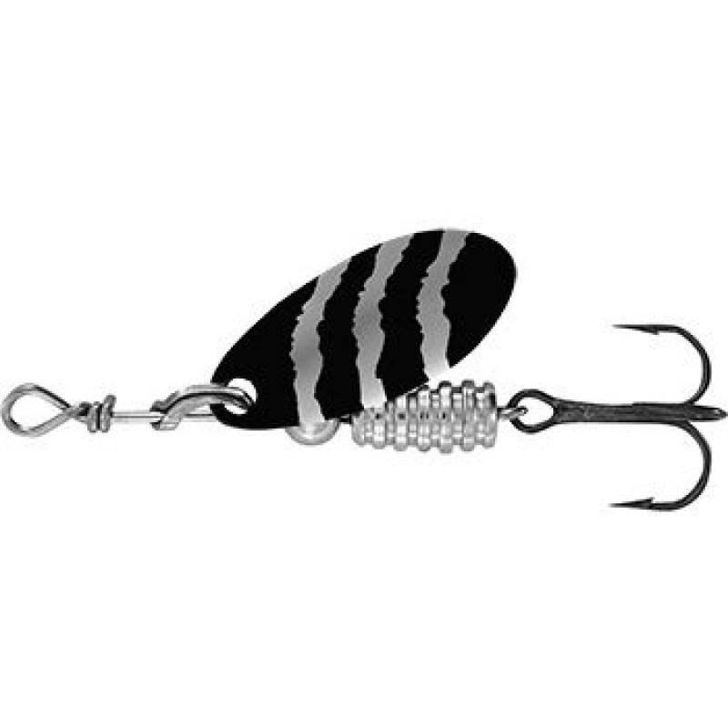 Блесна вращ. Lukris MINI ZEBRA-2 PLATA