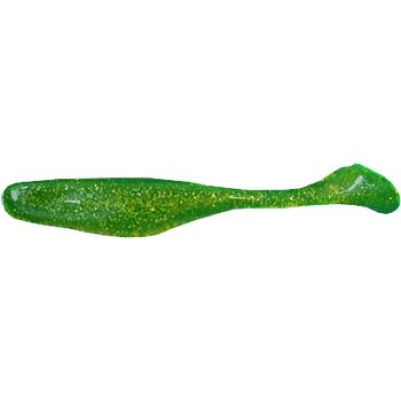 Мягк.приманки Bass Assassin , WA32452 Chartreuse / Silver Glitter