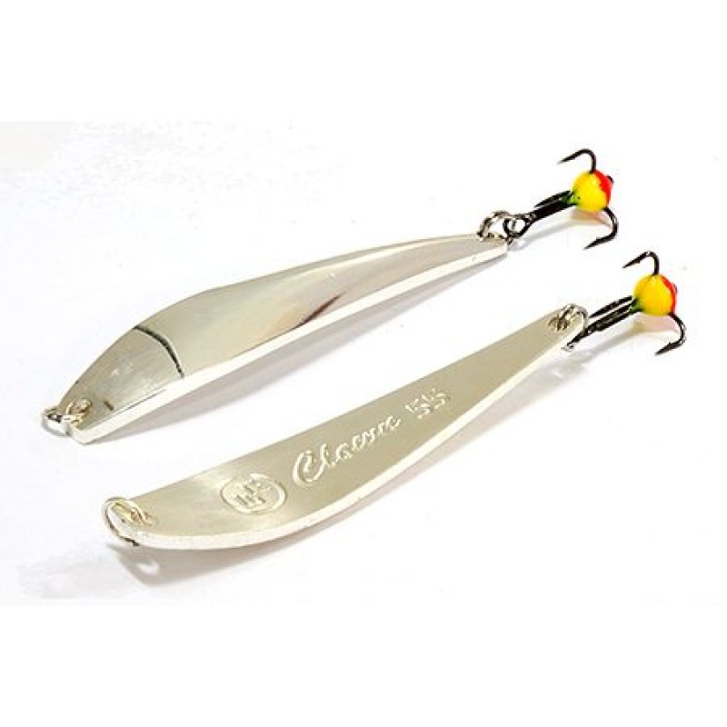 Блесна вертикальная ECOPRO Clown, 55мм, 9гр,  S, Тройник