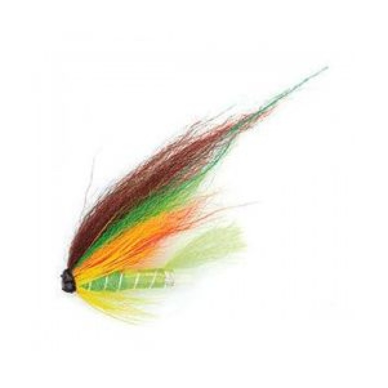 Муха лососевая Unique Flies FL73004 Green Highlander Variant Tube Plast 1"